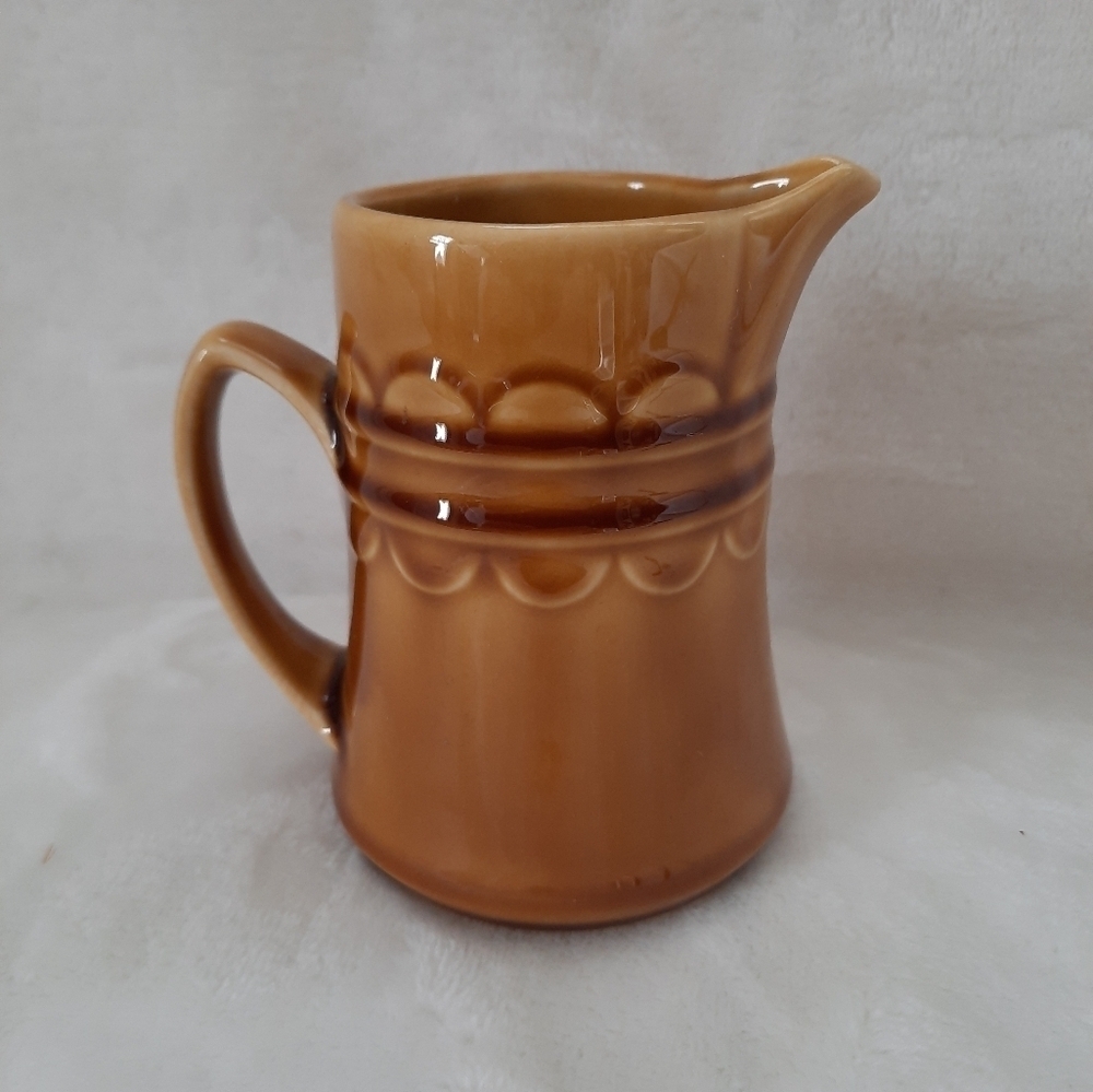 Vintage Homer Laughlin Coventry Castilian Granada Golden Harvest creamer pitcher